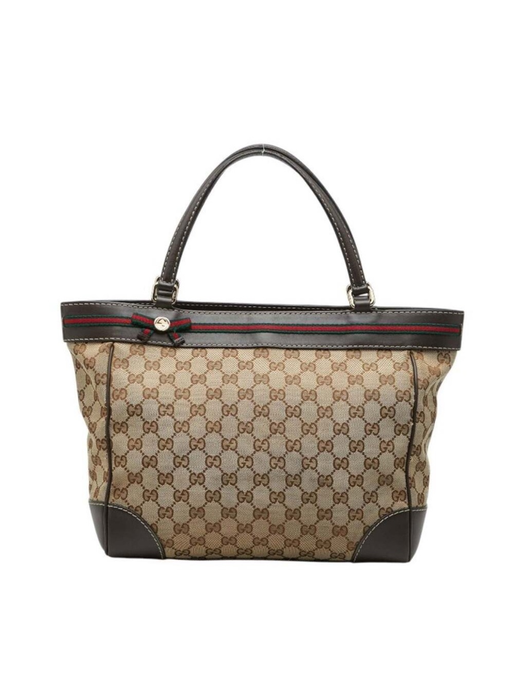 Gucci Beige GG Mayfair Canvas Tote